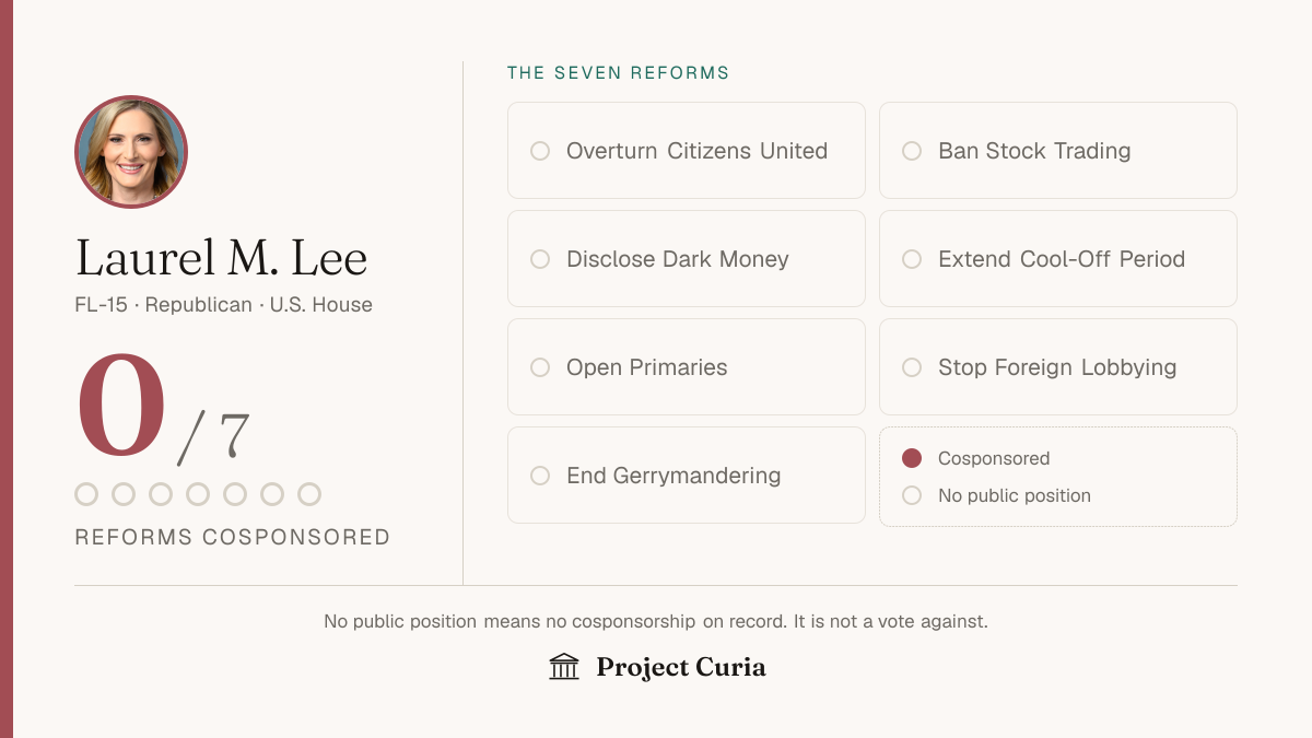 Lee on all seven reforms