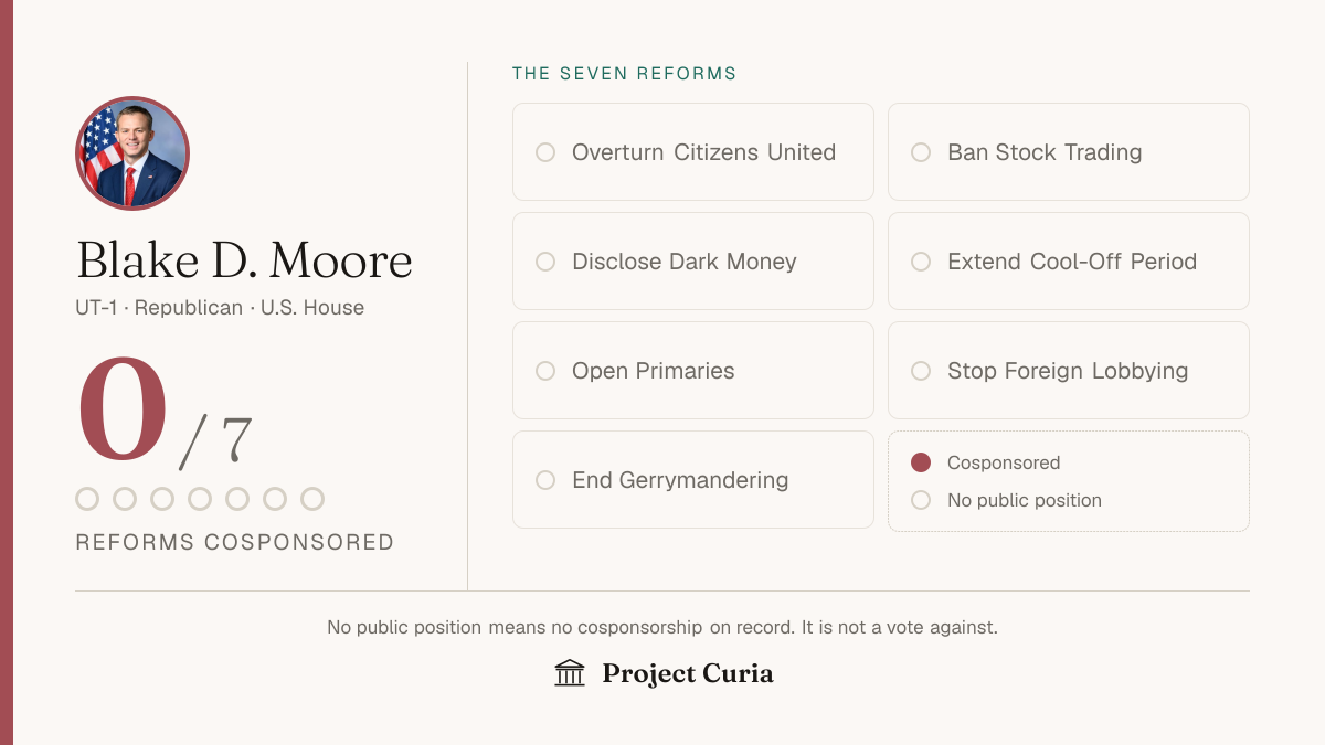 Moore on all seven reforms