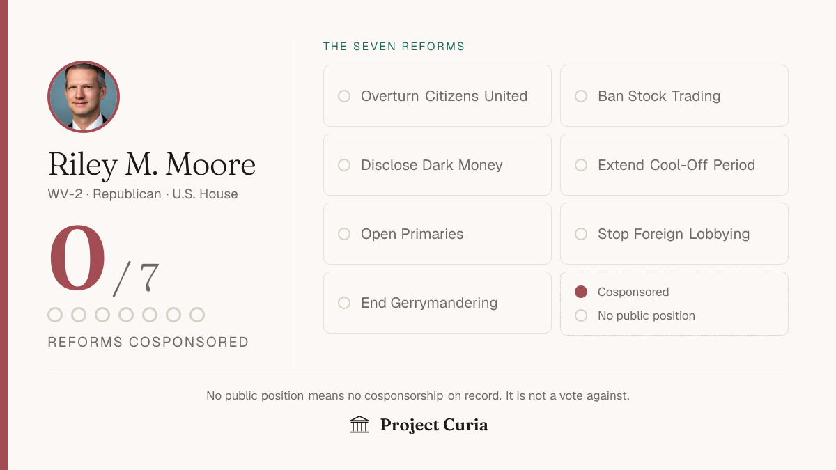 Moore on all seven reforms